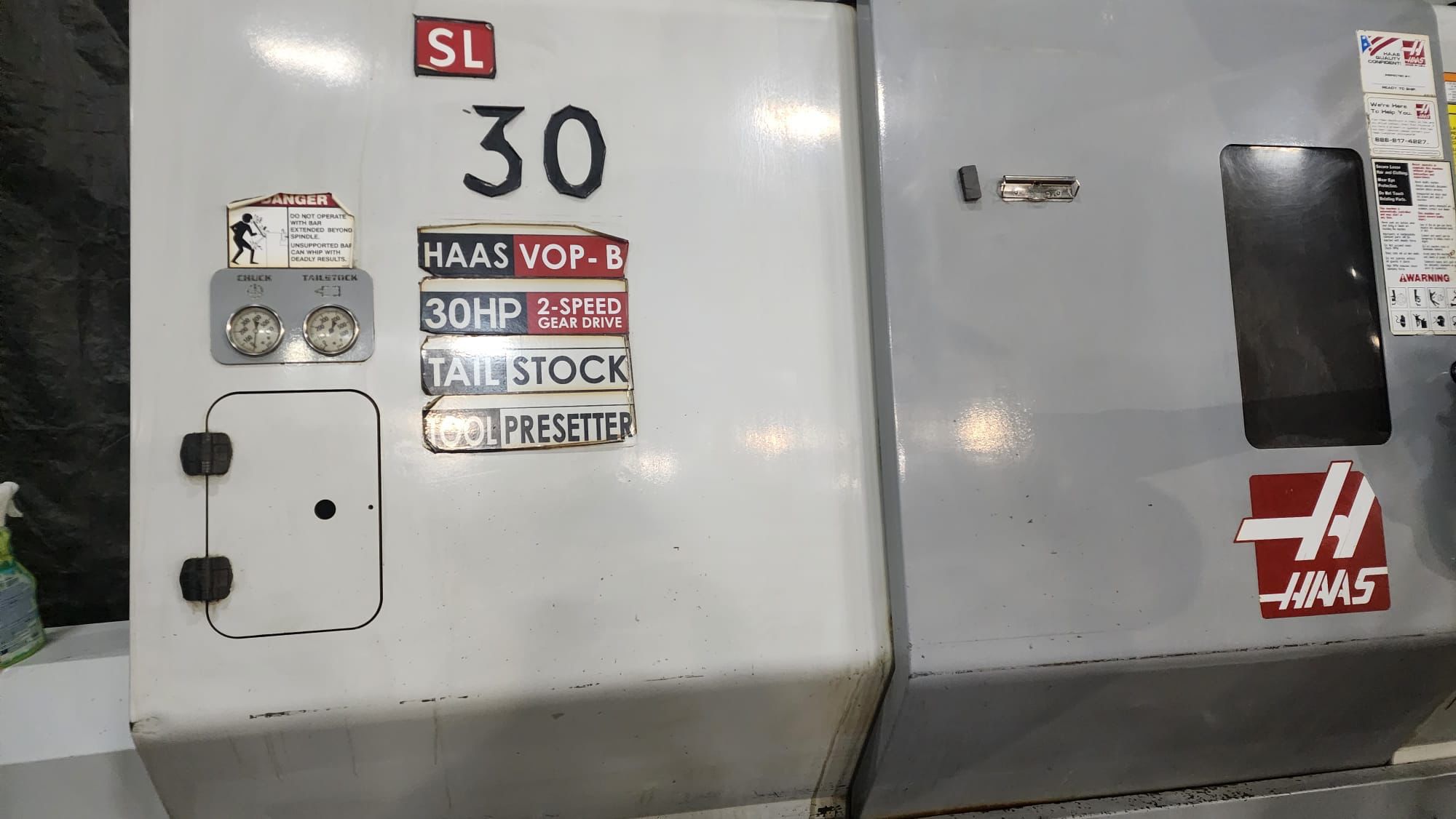 Haas SL-30, Machine ID: 9092